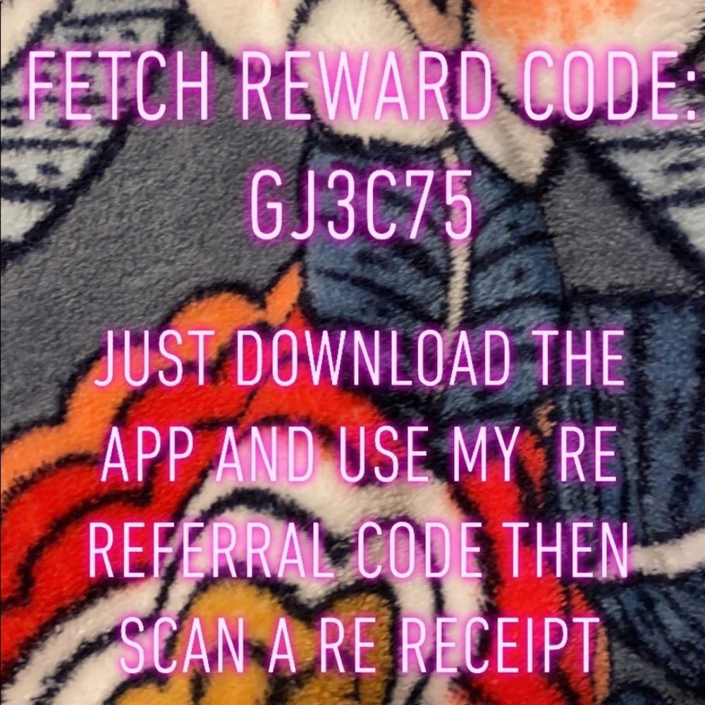 Meet your Posher, Rebecca fetch reward code is GJ3C75